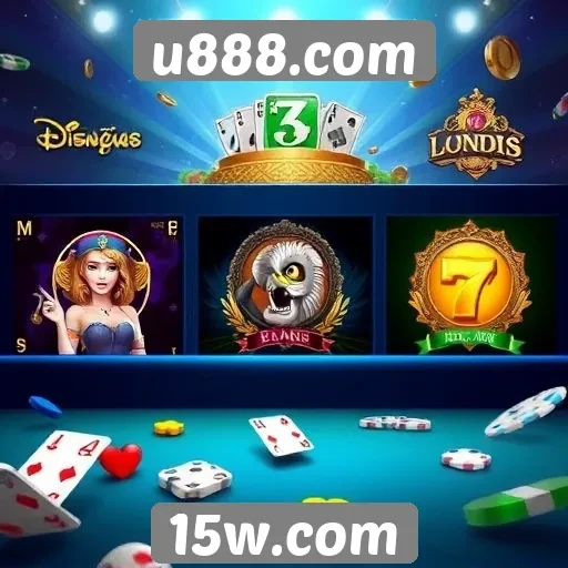 Análise da variedade de jogos disponíveis em u888.com